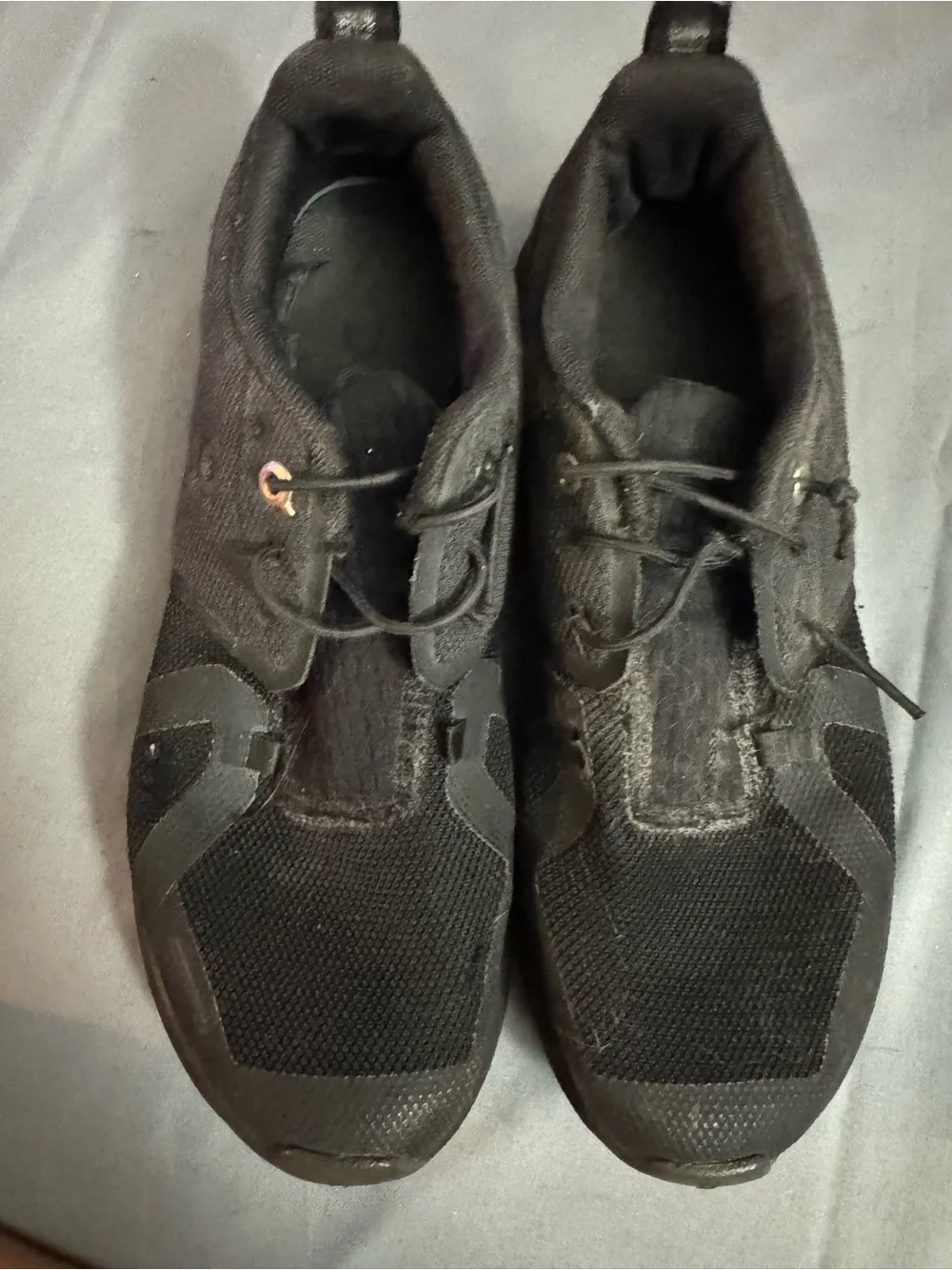 On Running Kids Black Athletic Sneakers